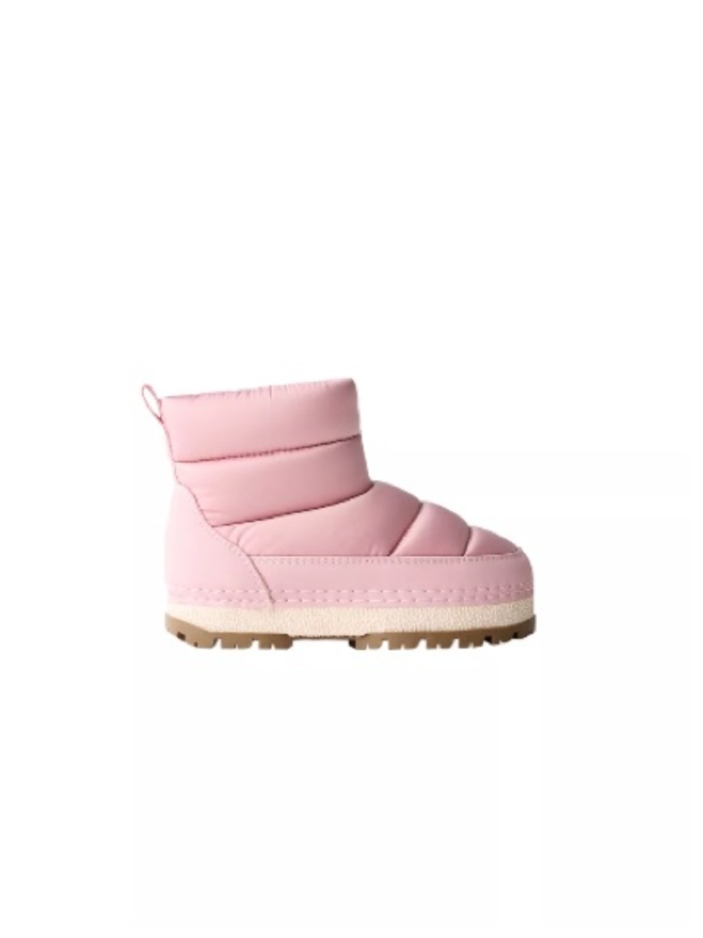 WATER-REPELLENT ANKLE BOOTS in PINK. size 12 (7.2 inches)